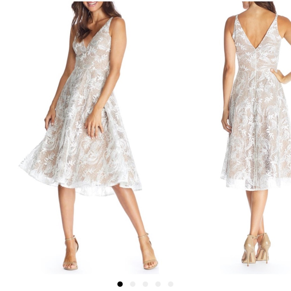 Dress the Population Elisa Fit & Flare Dress